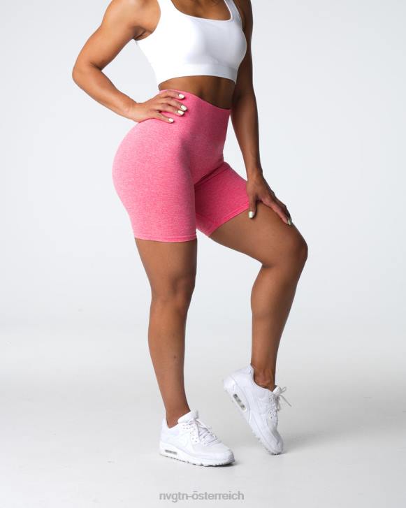 Fitness Frauen NVGTN 6J66405 Koralle Nahtlose Scrunch-Shorts