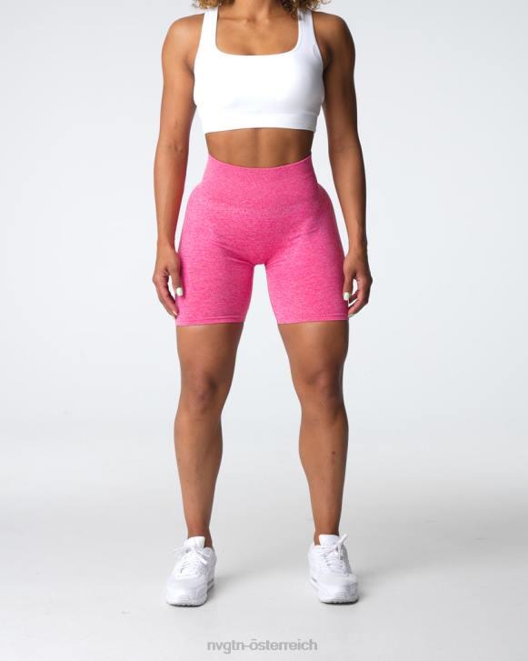 Fitness Frauen NVGTN 6J66409 heißes Rosa Nahtlose Scrunch-Shorts