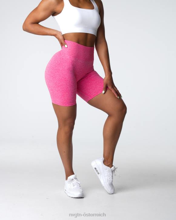 Fitness Frauen NVGTN 6J66409 heißes Rosa Nahtlose Scrunch-Shorts