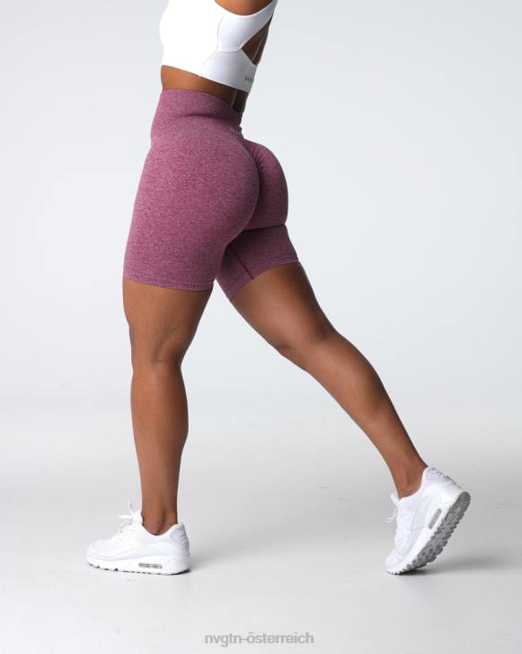 Fitness Frauen NVGTN 6J66410 kastanienbraun Nahtlose Scrunch-Shorts