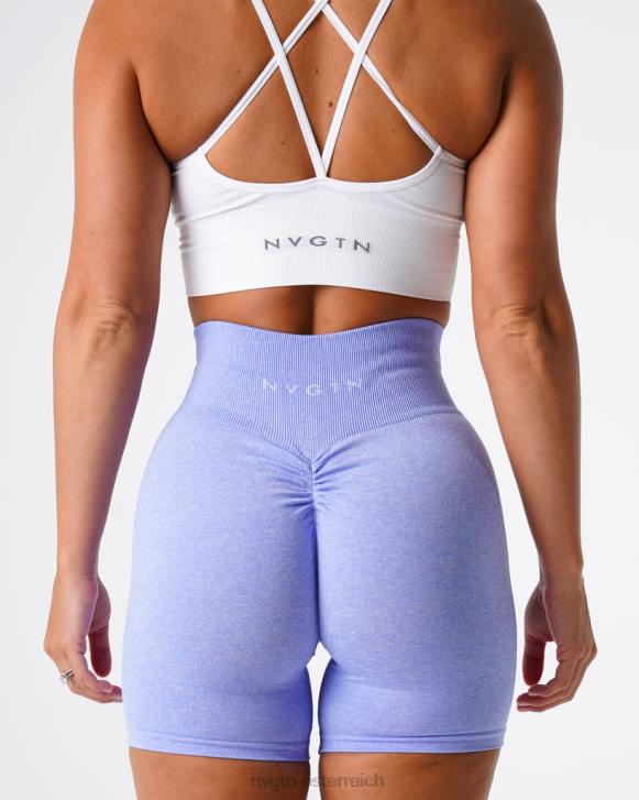 Fitness Frauen NVGTN 6J66422 Immergrün Nahtlose Scrunch-Shorts
