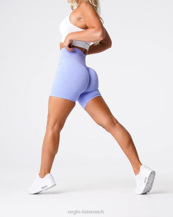 Fitness Frauen NVGTN 6J66422 Immergrün Nahtlose Scrunch-Shorts