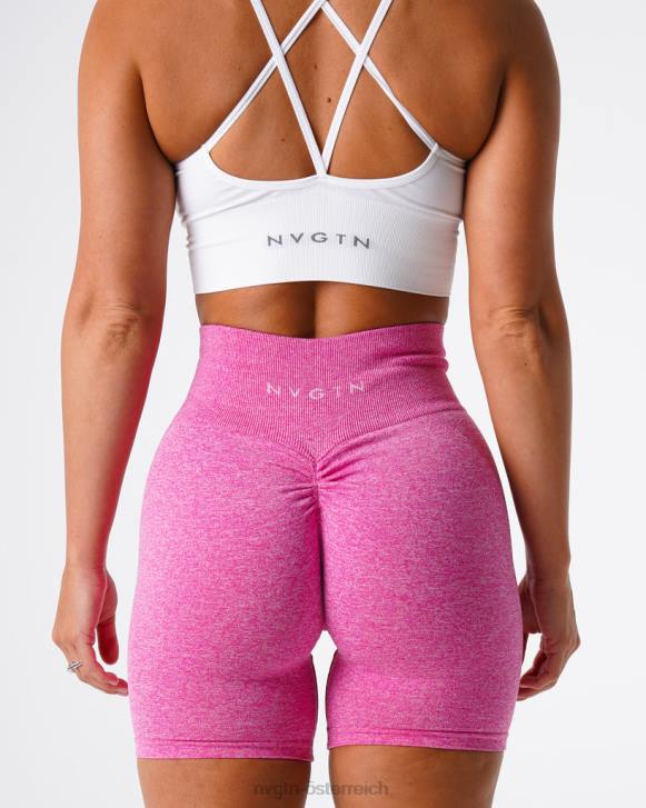 Fitness Frauen NVGTN 6J66426 Kaugummi rosa Nahtlose Scrunch-Shorts
