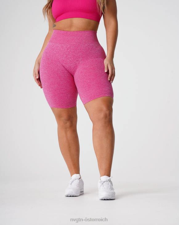 Fitness Frauen NVGTN 6J66427 Fuchsie Nahtlose Scrunch-Shorts