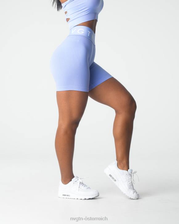 Fitness Frauen NVGTN 6J66433 Immergrün Nahtlose sportliche Shorts
