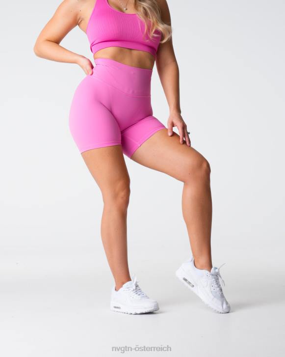 Fitness Frauen NVGTN 6J66434 Kaugummi rosa Signature 2.0-Shorts