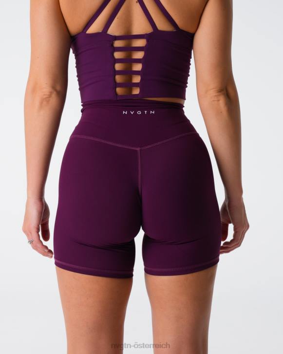 Fitness Frauen NVGTN 6J66436 Pflaume Signature 2.0-Shorts