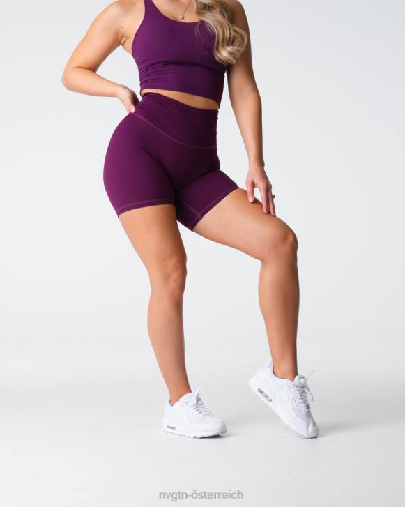 Fitness Frauen NVGTN 6J66436 Pflaume Signature 2.0-Shorts