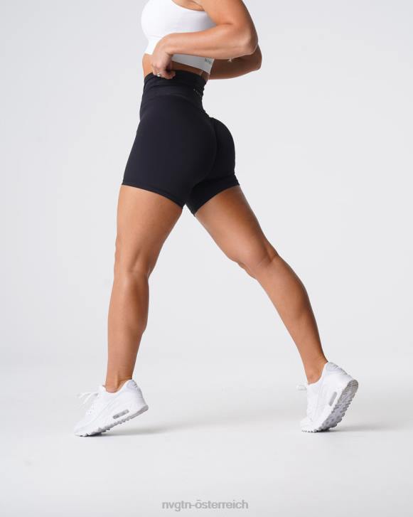 Fitness Frauen NVGTN 6J66453 Schwarz Signature 2.0-Shorts