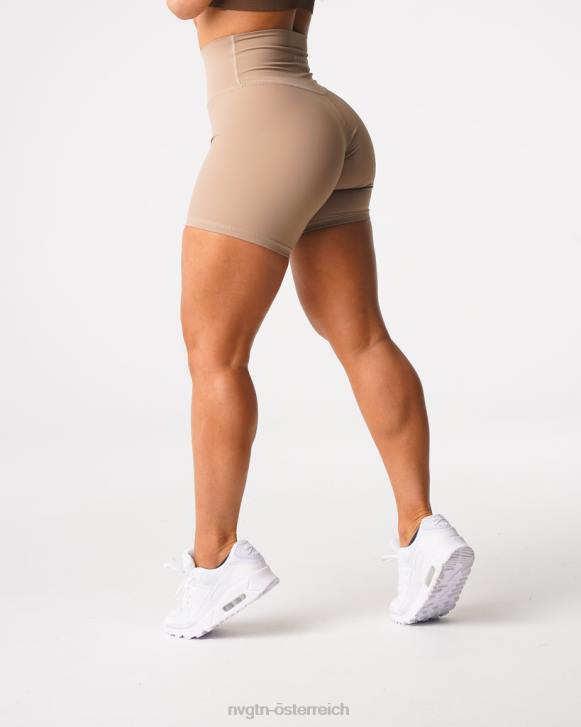 Fitness Frauen NVGTN 6J66457 Latté Signature 2.0-Shorts