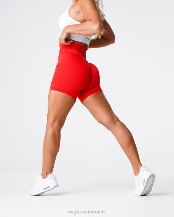Fitness Frauen NVGTN 6J66476 Scharlach Signature 2.0-Shorts