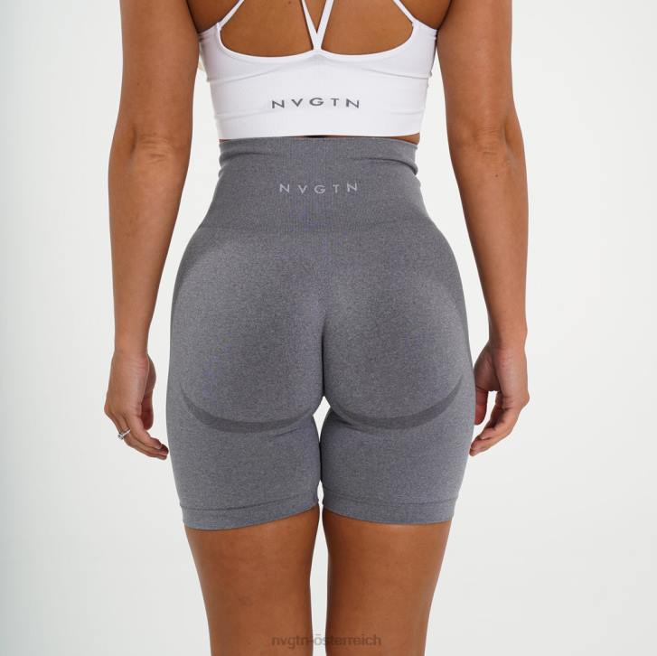 Fitness Frauen NVGTN 6J66478 grau Bikershorts