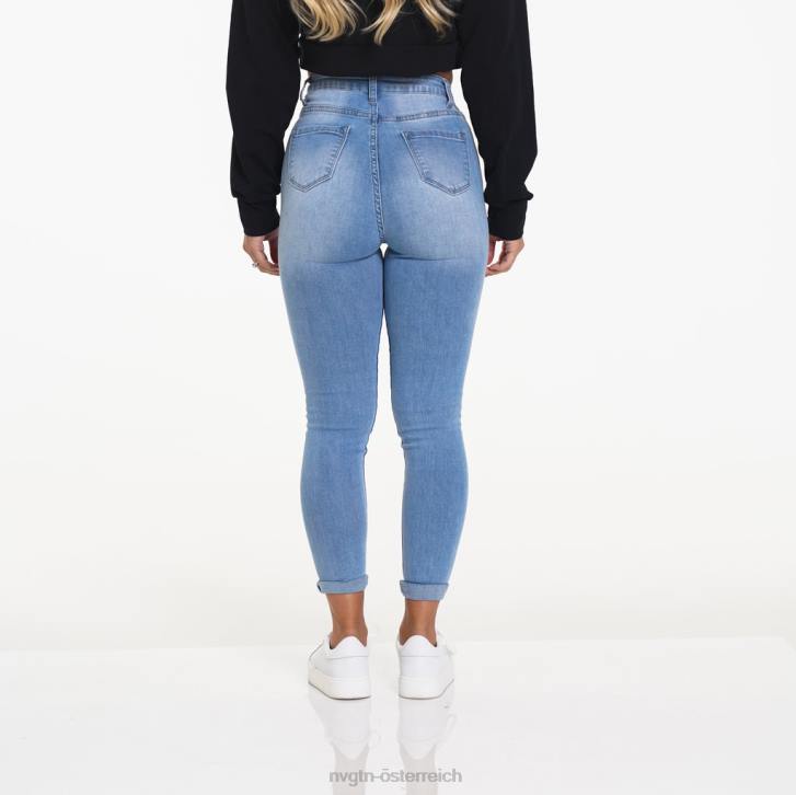 Lebensstil Frauen NVGTN 6J66741 Leichte Wäsche Navishape-Jeans