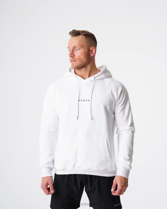 Spitzen Männer NVGTN 6J66785 Weiß Lounge-Hoodie