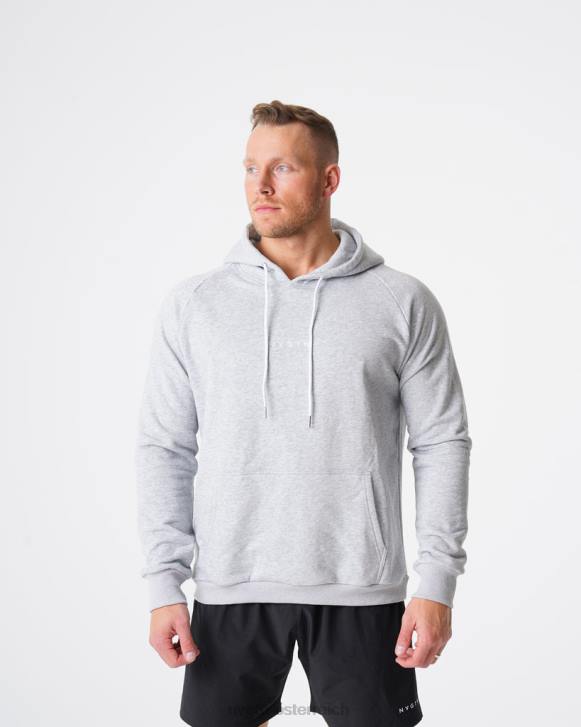 Spitzen Männer NVGTN 6J66786 grau Lounge-Hoodie