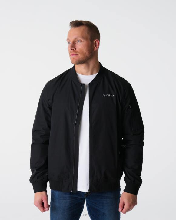 Spitzen Männer NVGTN 6J66782 Schwarz Bomberjacke