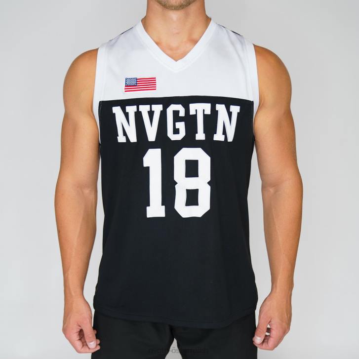 Spitzen Männer NVGTN 6J66805 Schwarz Jersey